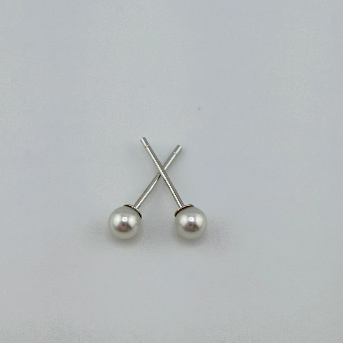 Ohrringe Akoya Salzwasserperlen - 3.5mm round good quality