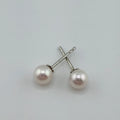 Ohrringe Akoya Salzwasserperlen - 5.5mm round good quality