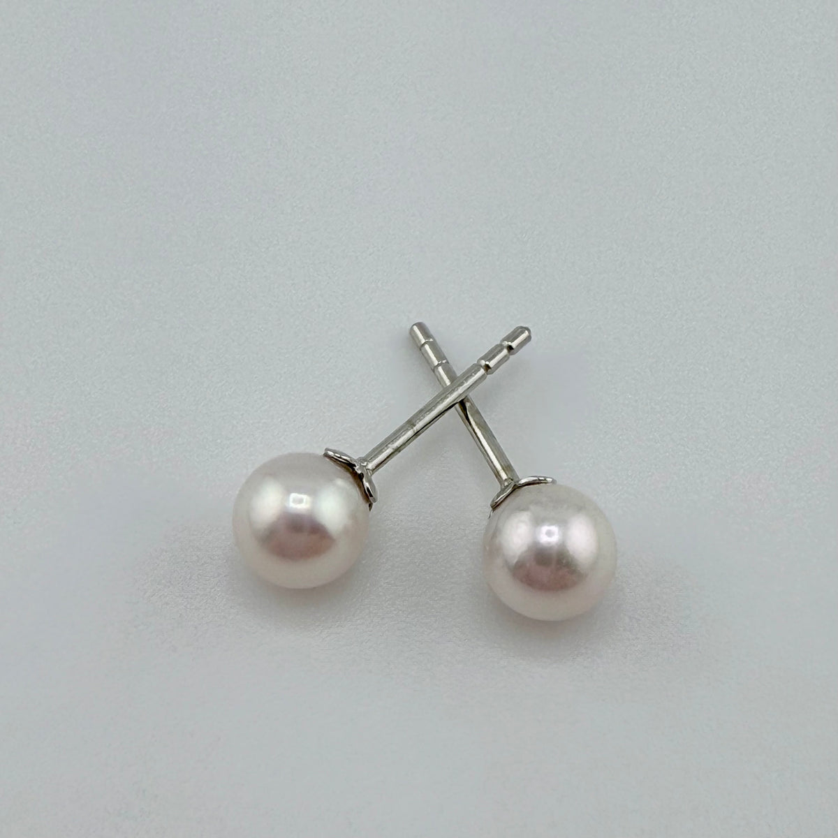 Ohrringe Akoya Salzwasserperlen - 5.5mm round good quality